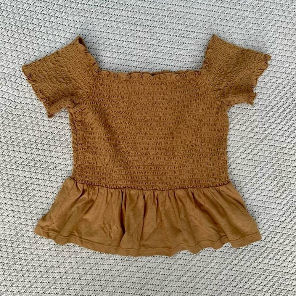 American Eagle off-the-shoulder ruffle top